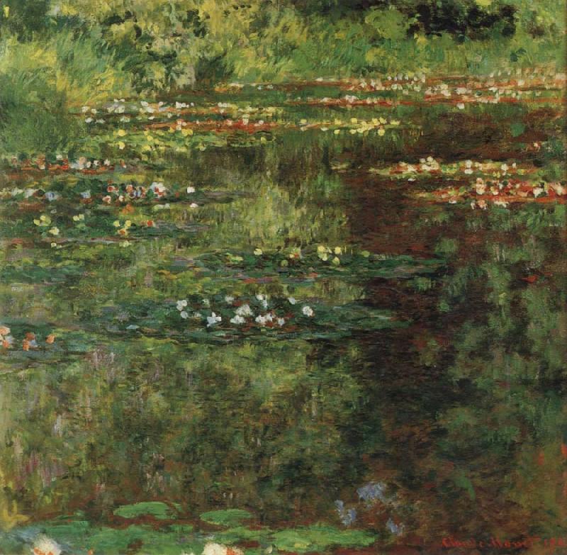 Claude Monet Water Lilies Norge oil painting art
